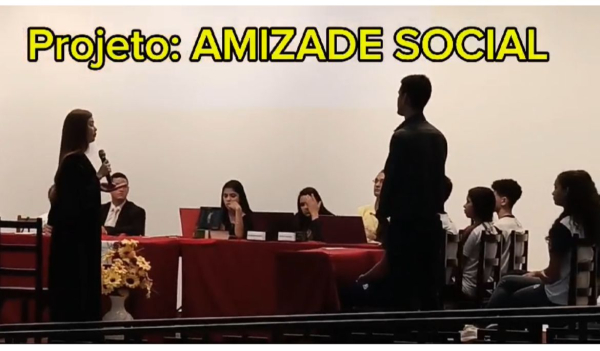 Júri simulado com o tema Bullying.