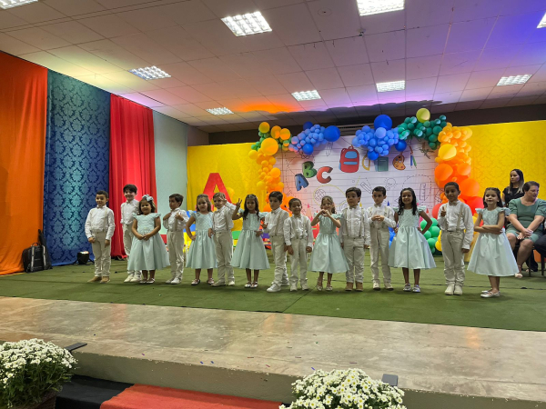Formatura dos alunos do Nível II- Educação Infantil 2023.✨