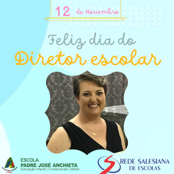 Feliz dia do diretor escolar!