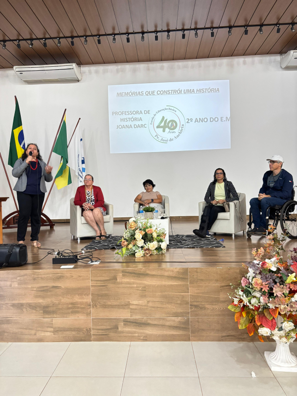 Aluna egressa Ana Paula Chioato.
