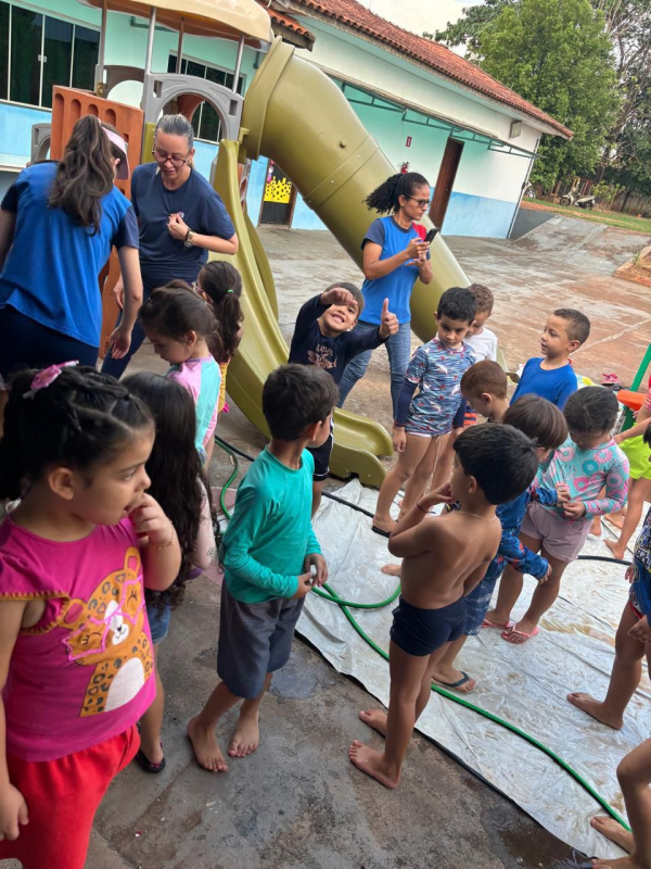 Semana das crianças: Dia do banho divertido na escola.✨  Educação Infantil.