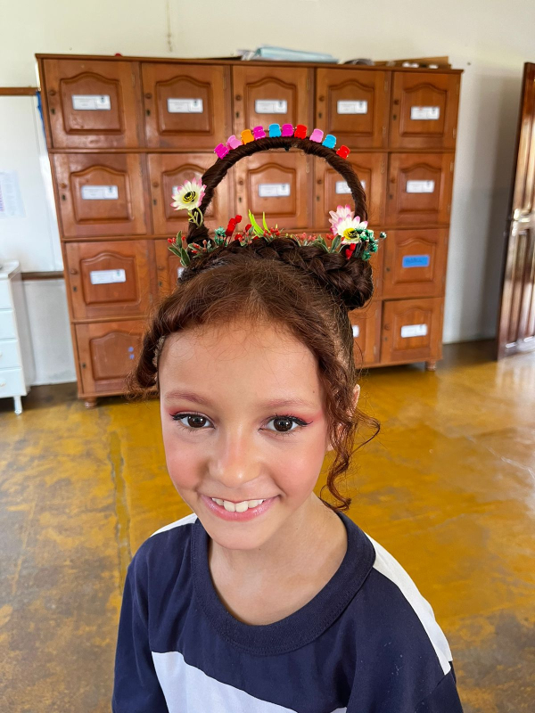 Penteado Maluco🤩✨  Semana das crian&ccedil;as🥰