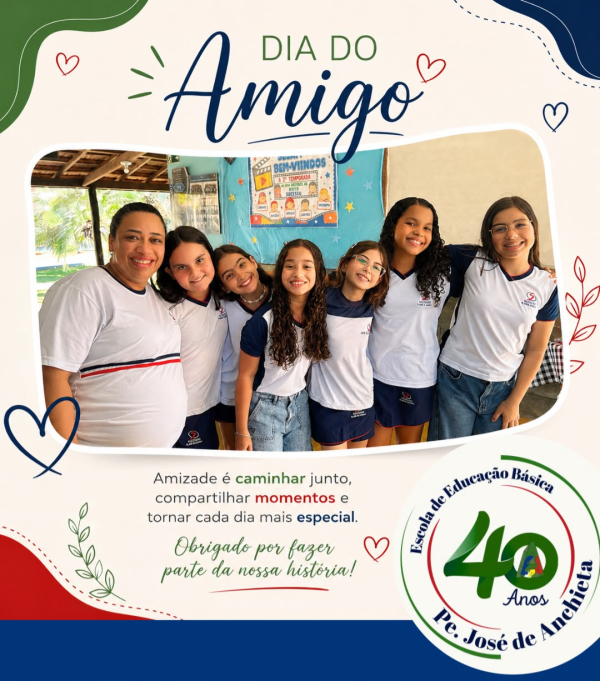 Feliz Dia do Amigo! 🥰