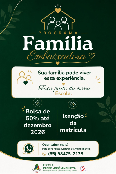 💚 Sua fam&iacute;lia pode viver essa experi&ecirc;ncia!