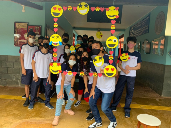 PRIMEIRO DIA DE AULA NA ESCOLA PADRE JOSÉ DE ANCHIETA