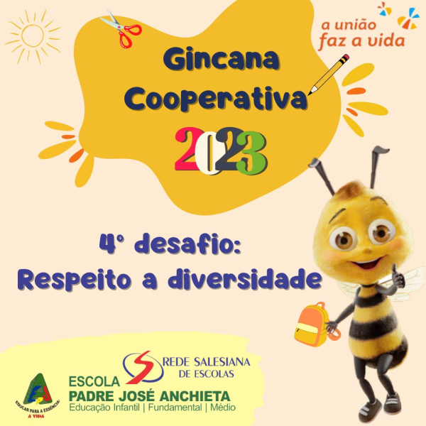 4&deg; Desafio: respeito &agrave; diversidade. 2&deg; ano do Ensino M&eacute;dio.