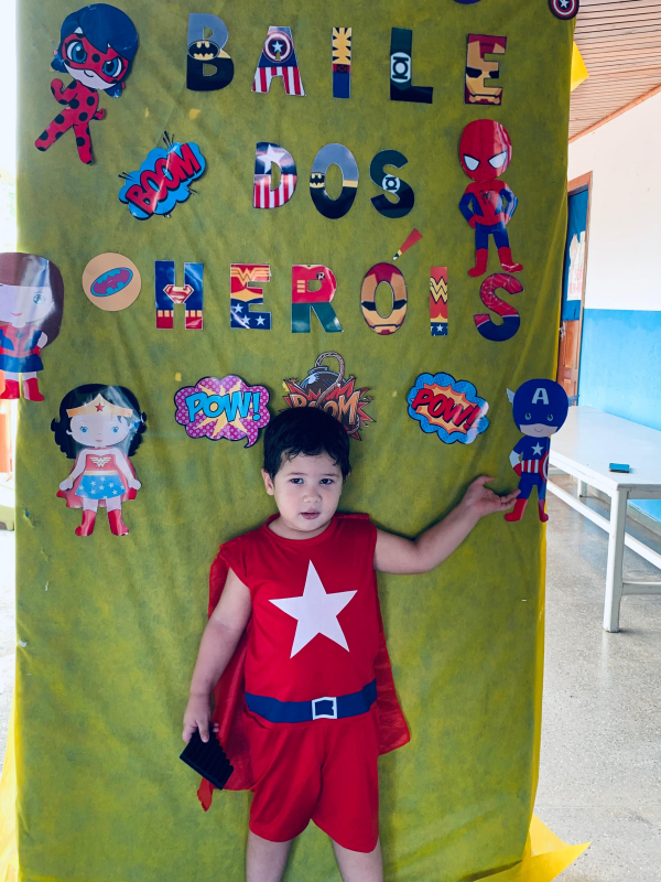 Semana das Crianças: desfile dos Heróis. 🥰  Maternal I e II. ✨