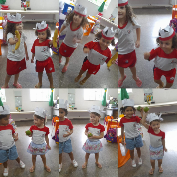 Projeto alimentação saudável - Maternal 3. 🍇🍎