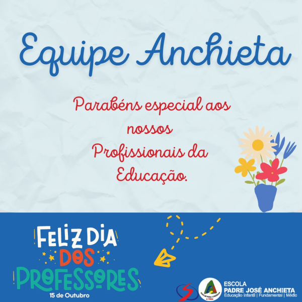 Feliz dia dos professores!✨🤩 Homenagem aos nossos Colaboradores.✨