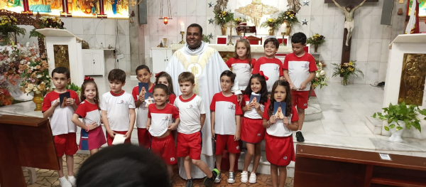 Missa em ação de graças aos formandos do Nível II e 3° Ano do Ensino Médio 2023. Que Jesus os acompanhe e ilumine sempre.✨🙏🏻✨
