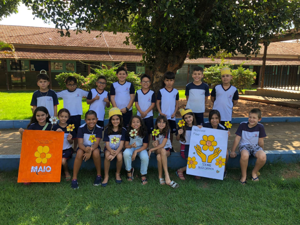 Faça bonito! Proteja nossas crianças e adolescentes. 🧡