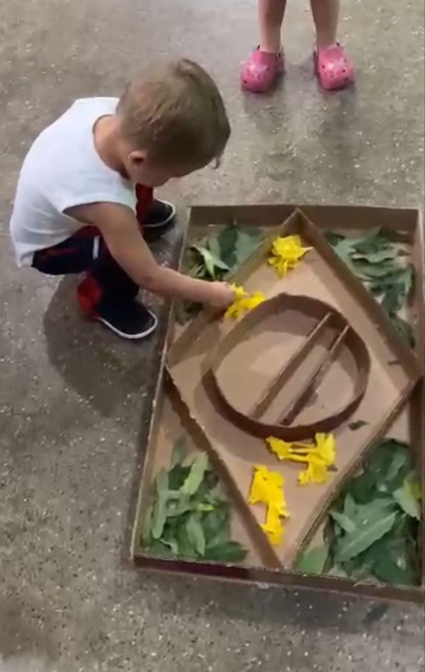Mãos à obra com muita criatividade e diversão: Bandeira do Brasil.