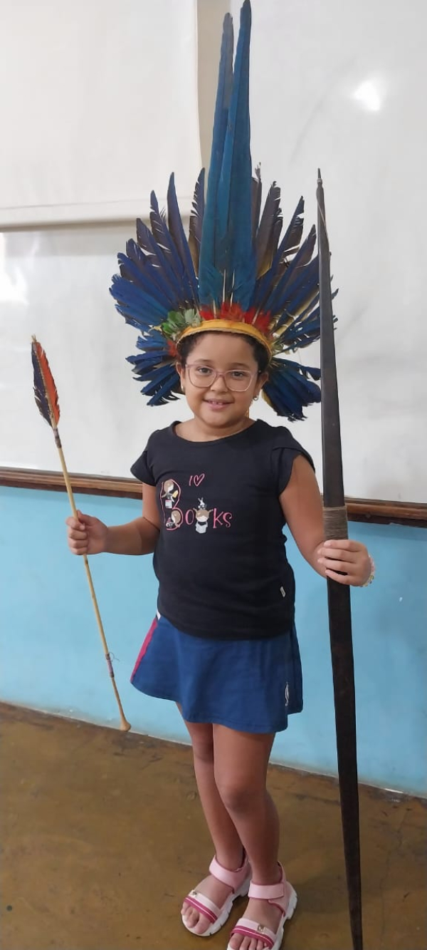 2&deg; ano do Ensino Fundamental I, e seus registros com objetos ind&iacute;genas. ✨