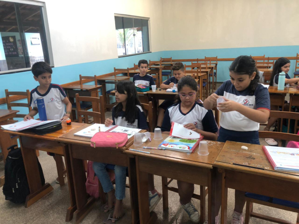 No dia 2 de abril, as atividades foram voltadas a conscientiza&ccedil;&atilde;o do Autismo.