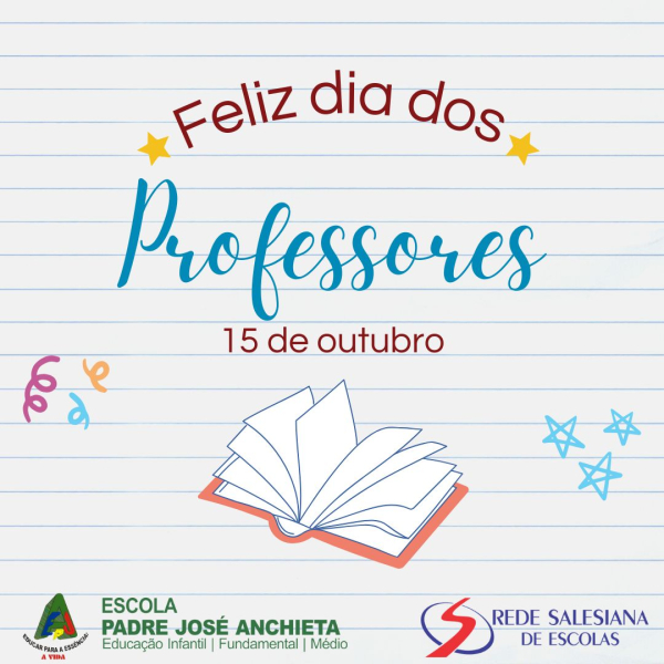 ✨Feliz dia dos professores.✨
