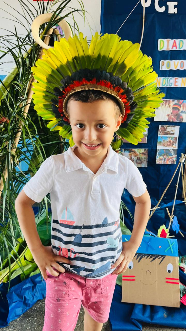 Nível I, celebrando o dia dos povos originários. ✨