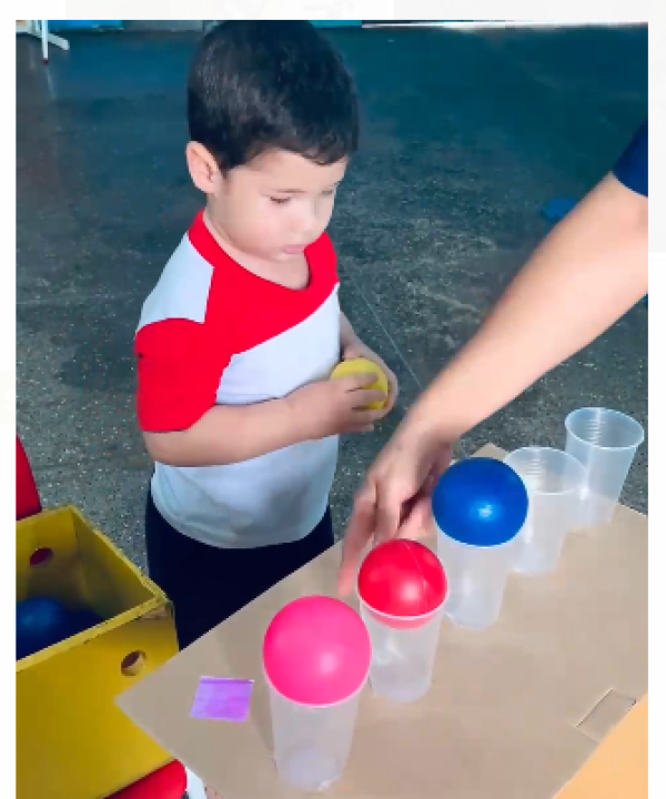 Maternal I e II.  Sequ&ecirc;ncia de cores. ✨