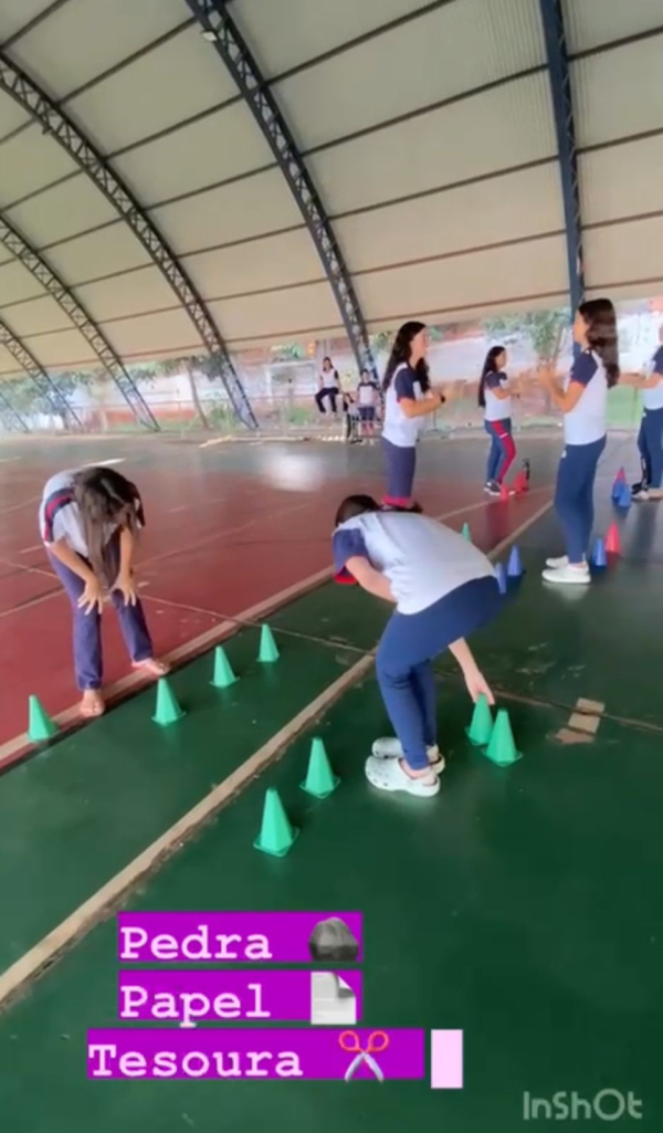 Educação física escolar. ✨