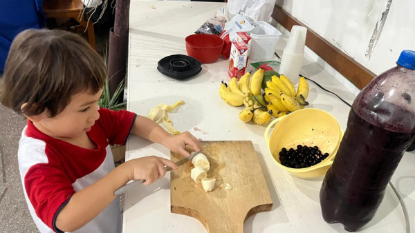 Projeto do PUFV: Conhecendo o Fruto do açaí. 🥰
